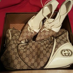 100%Authentic Gucci bag and matching shoes size 38